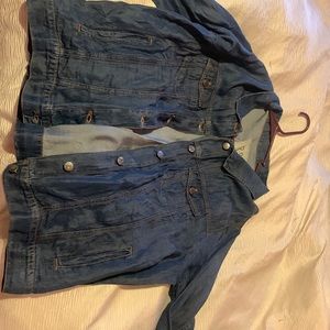 NWT Johnny Was Love Denim Jacket